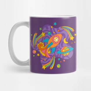 Groovy Cosmic Adventure_Bg Purple Mug